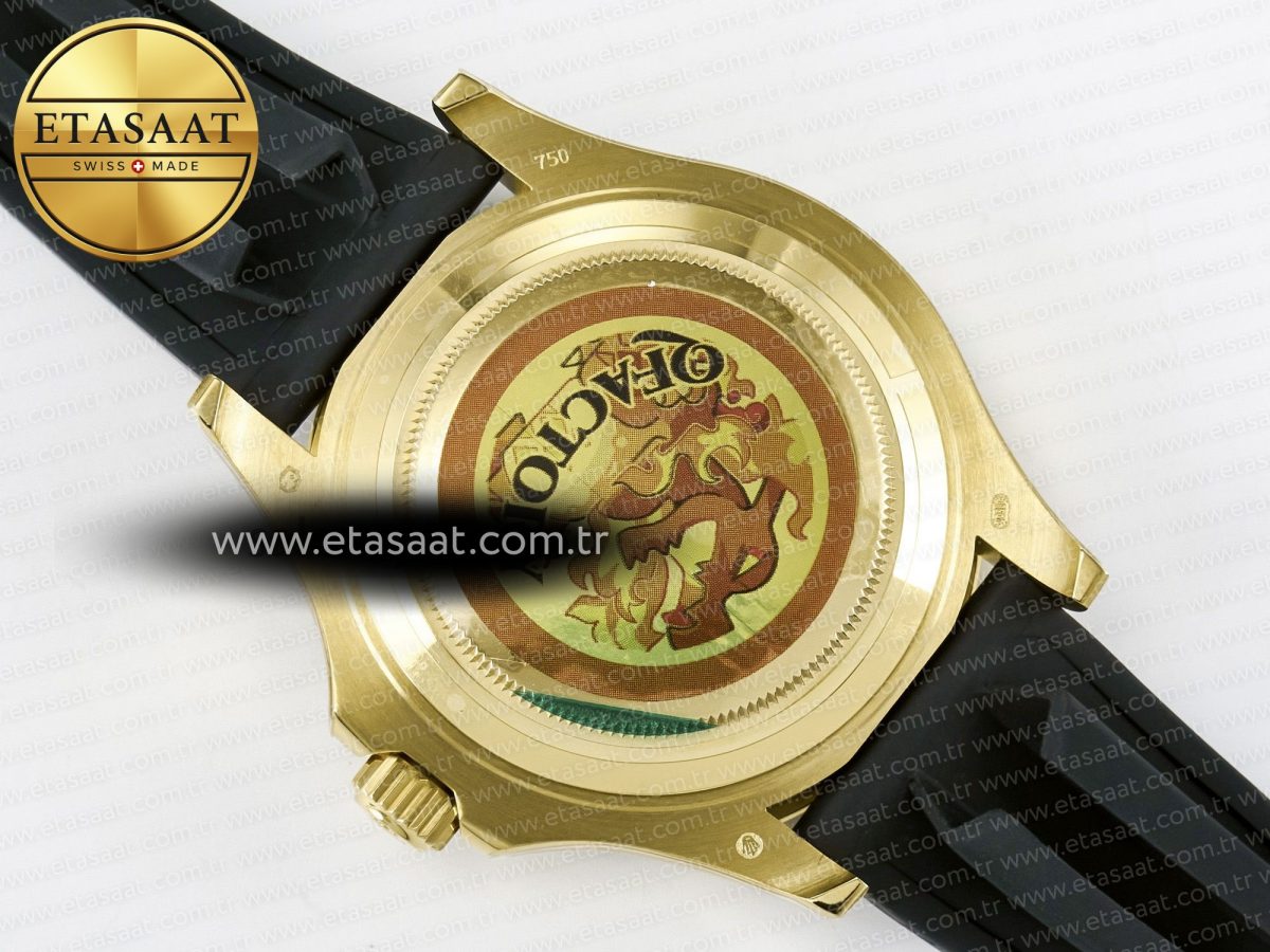Yacht-Master 226658 Gain Weight QF 1:1 Best Edition Black Dial On Oysterflex Strap VR3235 - Görsel 18