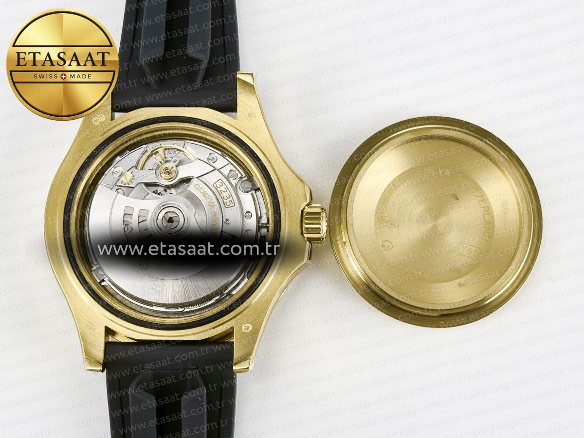 Yacht-Master 226658 Gain Weight QF 1:1 Best Edition Black Dial On Oysterflex Strap VR3235 - Görsel 19