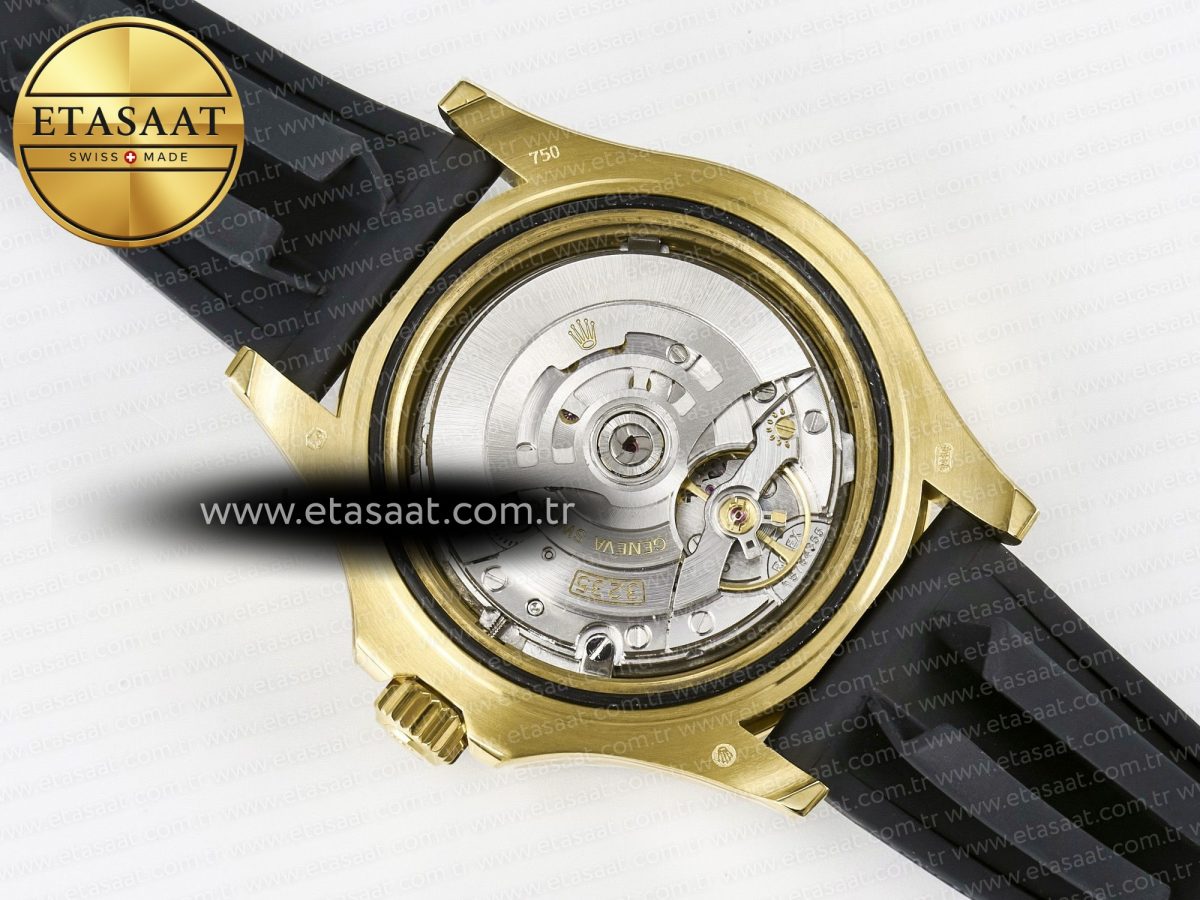Yacht-Master 226658 Gain Weight QF 1:1 Best Edition Black Dial On Oysterflex Strap VR3235 - Görsel 20
