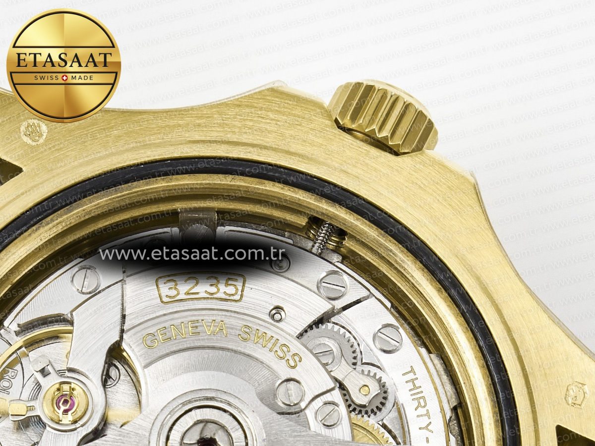 Yacht-Master 226658 Gain Weight QF 1:1 Best Edition Black Dial On Oysterflex Strap VR3235 - Görsel 24
