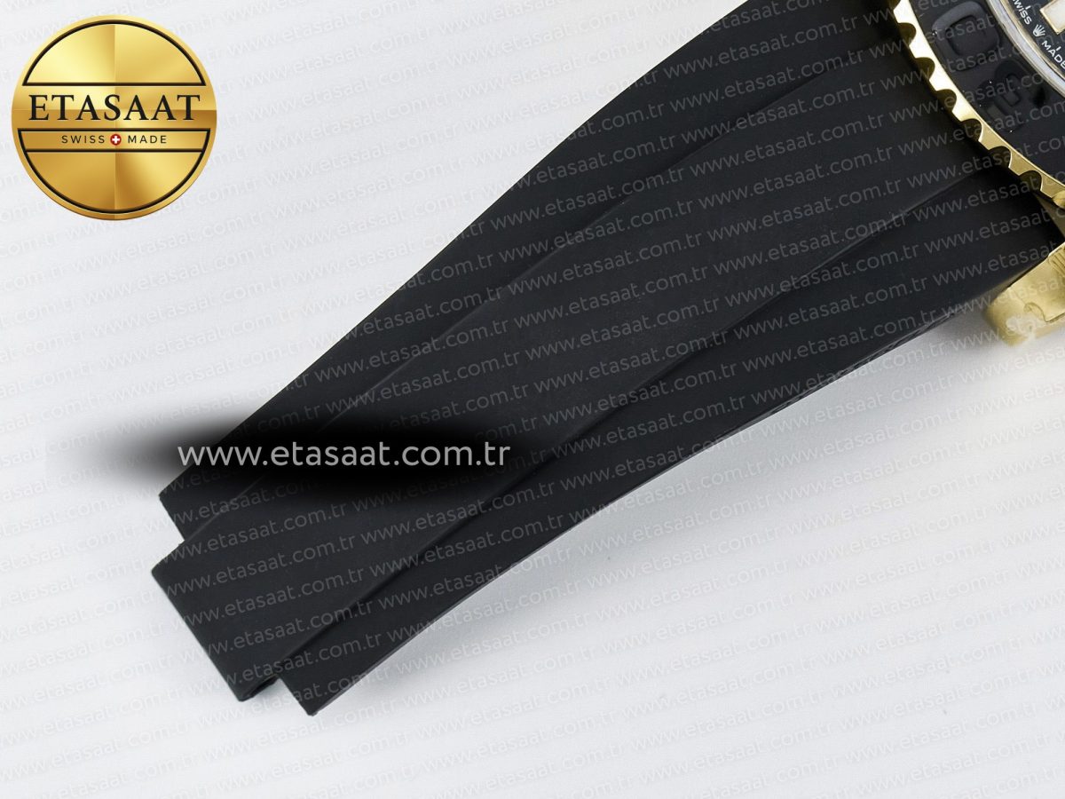 Yacht-Master 226658 Gain Weight QF 1:1 Best Edition Black Dial On Oysterflex Strap VR3235 - Görsel 27
