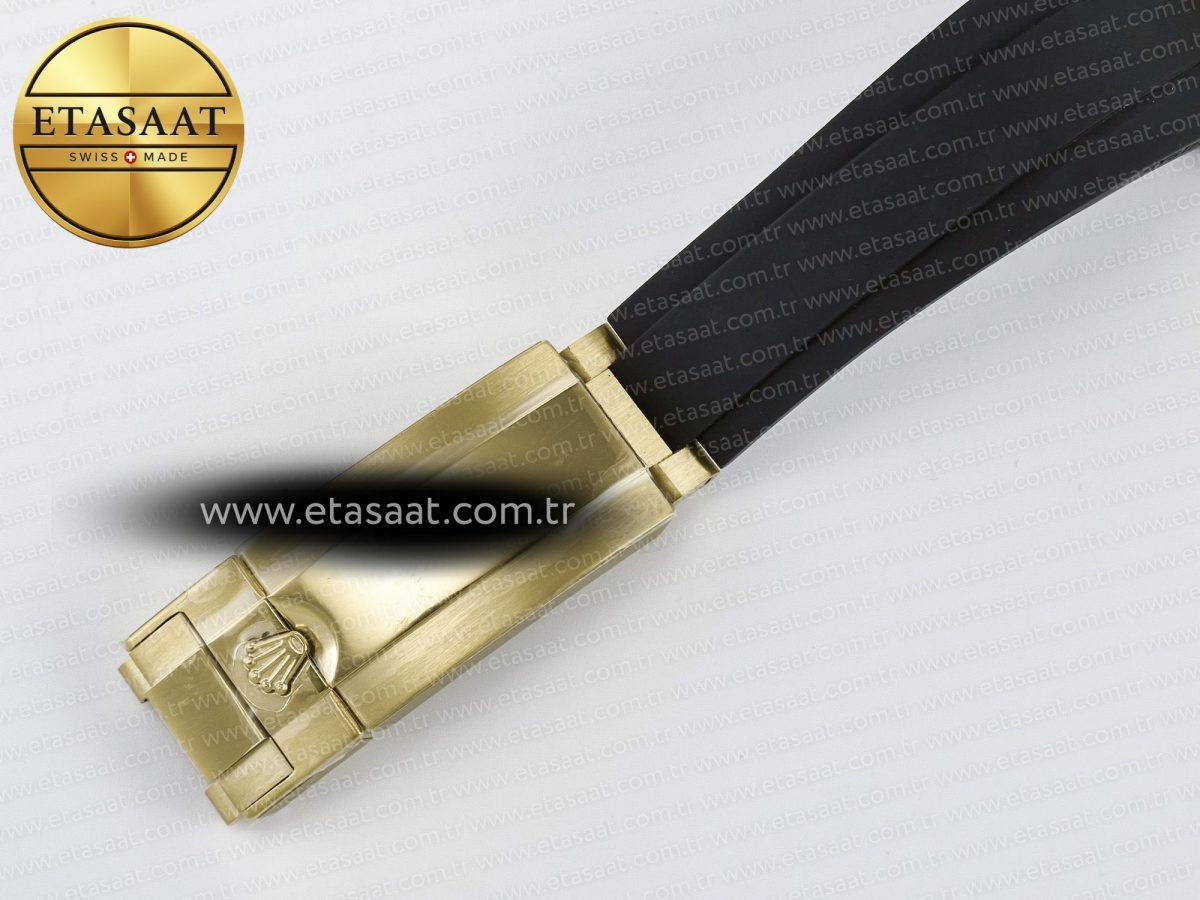 Yacht-Master 226658 Gain Weight QF 1:1 Best Edition Black Dial On Oysterflex Strap VR3235 - Görsel 28