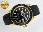 Yacht-Master 226658 Gain Weight QF 1:1 Best Edition Black Dial On Oysterflex Strap VR3235 - Görsel 9