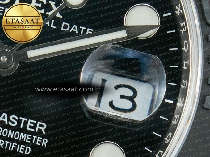 Yacht-Master 226659 ARF 1:1 Best Edition Black Ceramic Bezel on Oysterflex Rubber Strap VR3235 (Gain Weight) - Görsel 12