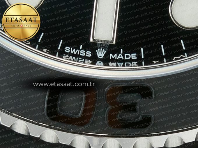 Yacht-Master 226659 ARF 1:1 Best Edition Black Ceramic Bezel on Oysterflex Rubber Strap VR3235 (Gain Weight) - Görsel 13