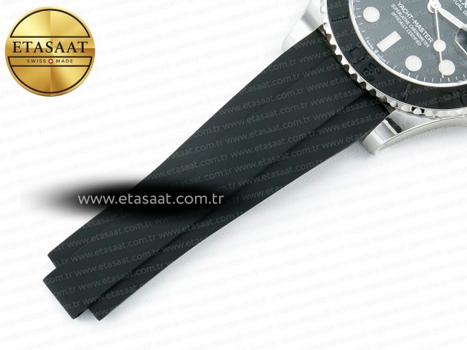 Yacht-Master 226659 ARF 1:1 Best Edition Black Ceramic Bezel on Oysterflex Rubber Strap VR3235 (Gain Weight) - Görsel 25