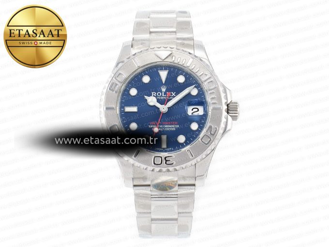 Yacht-Master 37mm 268622 ARF 1:1 Best Edition Blue Dial 904L SS Case and Bracelet A2824 - Görsel 3