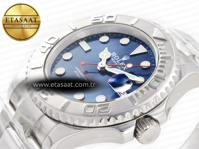Yacht-Master 37mm 268622 ARF 1:1 Best Edition Blue Dial 904L SS Case and Bracelet A2824 - Görsel 6