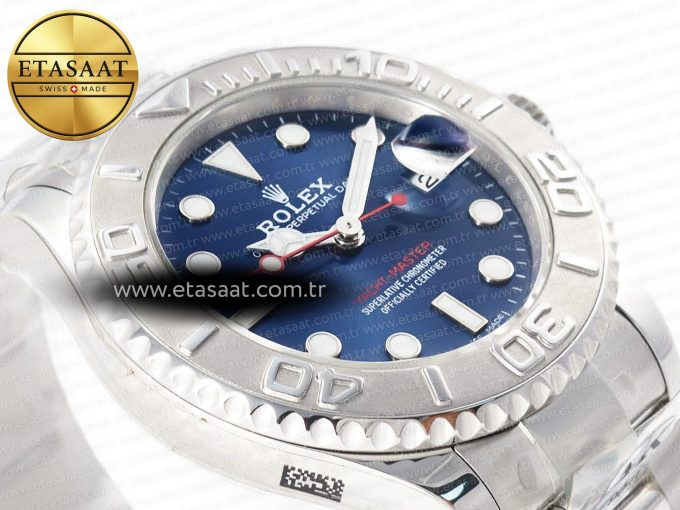 Yacht-Master 37mm 268622 ARF 1:1 Best Edition Blue Dial 904L SS Case and Bracelet A2824 - Görsel 7