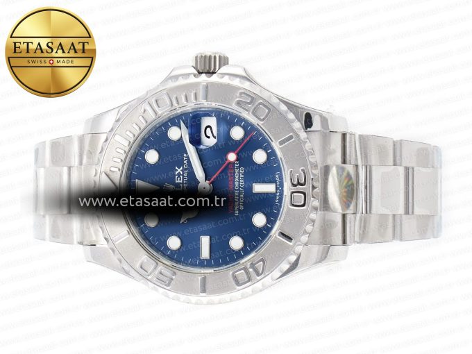 Yacht-Master 37mm 268622 ARF 1:1 Best Edition Blue Dial 904L SS Case and Bracelet A2824 - Görsel 9