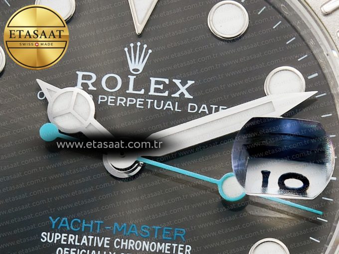 Yacht-Master 37mm 268622 ARF 1:1 Best Edition Gray Dial 904L SS Case and Bracelet A2824 - Görsel 10