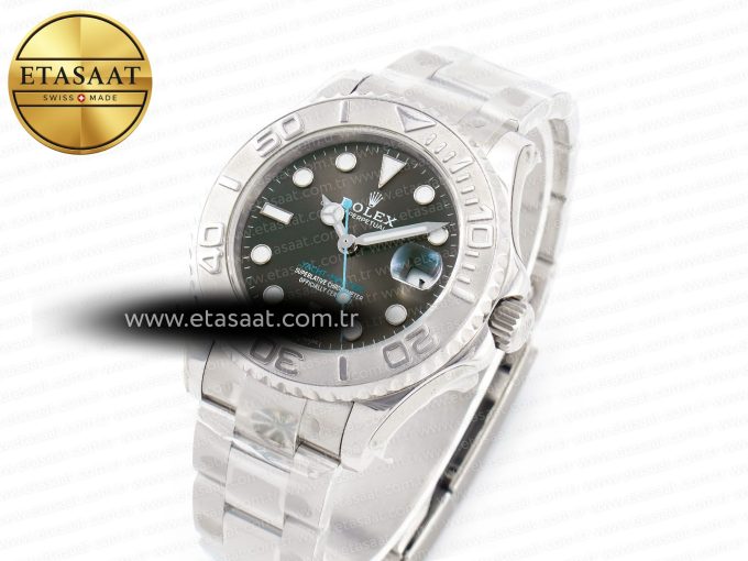 Yacht-Master 37mm 268622 ARF 1:1 Best Edition Gray Dial 904L SS Case and Bracelet A2824 - Görsel 2
