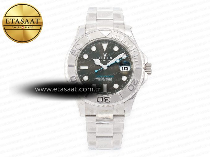 Yacht-Master 37mm 268622 ARF 1:1 Best Edition Gray Dial 904L SS Case and Bracelet A2824 - Görsel 3
