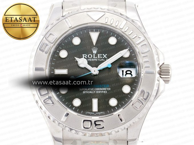 Yacht-Master 37mm 268622 ARF 1:1 Best Edition Gray Dial 904L SS Case and Bracelet A2824 - Görsel 4