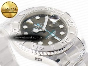 Yacht-Master 37mm 268622 ARF 1:1 Best Edition Gray Dial 904L SS Case and Bracelet A2824 - Görsel 7
