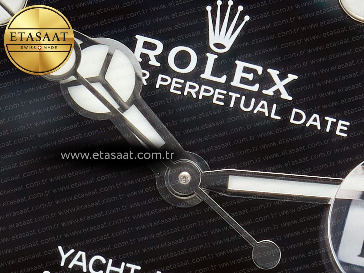 Yacht-Master 42mm 226659 VSF 1:1 Best Edition 3D Black Ceramic Bezel on Black Rubber Strap VS3235 - Görsel 10