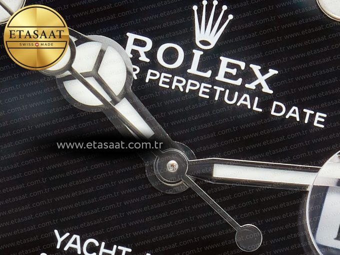 Yacht-Master 42mm 226659 VSF 1:1 Best Edition 3D Black Ceramic Bezel on Black Rubber Strap VS3235 - Görsel 10