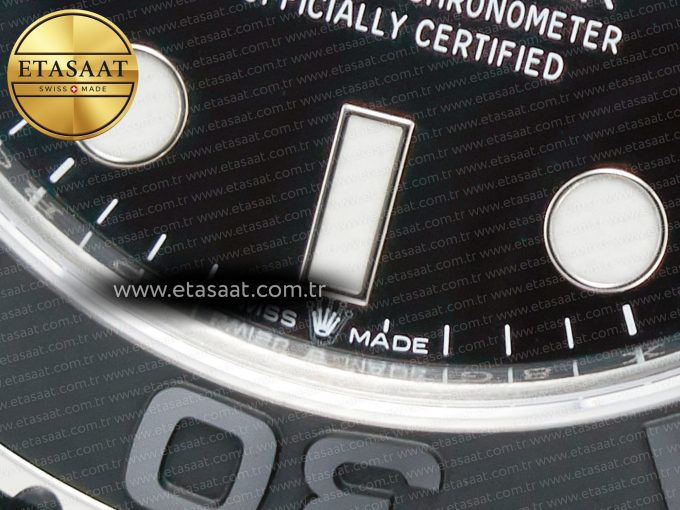 Yacht-Master 42mm 226659 VSF 1:1 Best Edition 3D Black Ceramic Bezel on Black Rubber Strap VS3235 - Görsel 13