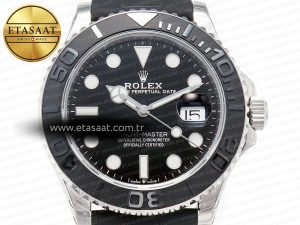 Yacht-Master 42mm 226659 VSF 1:1 Best Edition 3D Black Ceramic Bezel on Black Rubber Strap VS3235 - Görsel 4