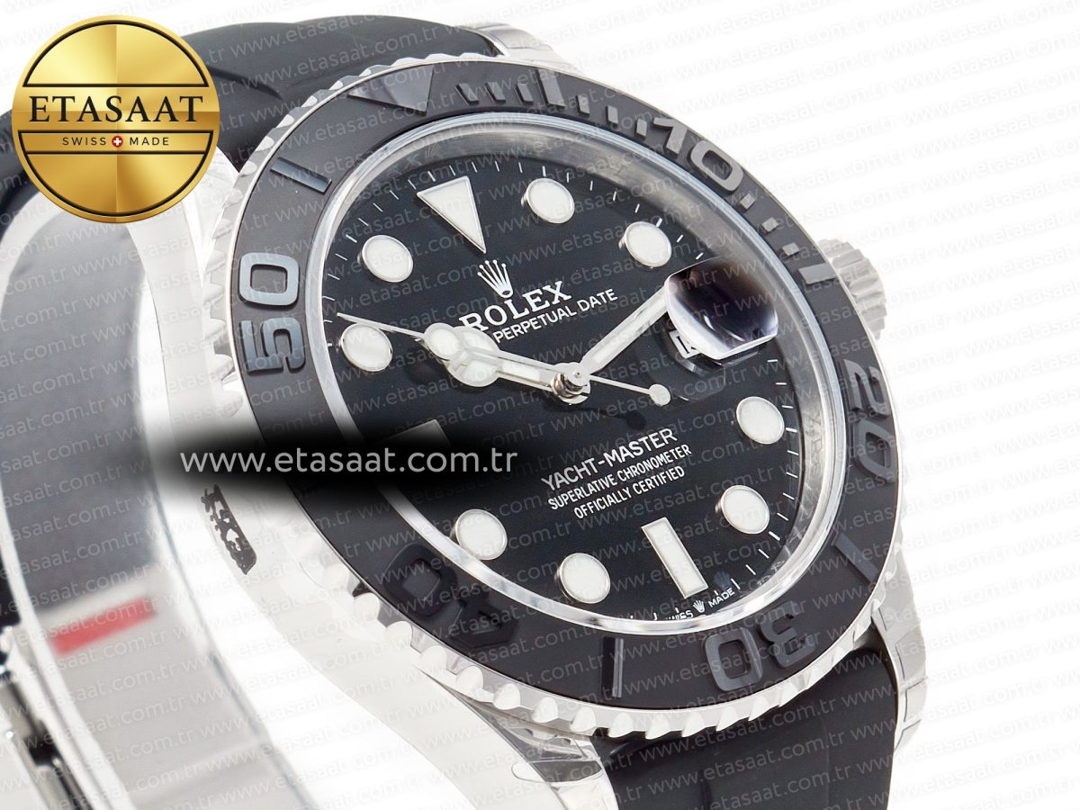 Yacht-Master 42mm 226659 VSF 1:1 Best Edition 3D Black Ceramic Bezel on Black Rubber Strap VS3235 - Görsel 5