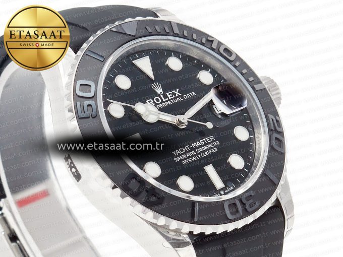Yacht-Master 42mm 226659 VSF 1:1 Best Edition 3D Black Ceramic Bezel on Black Rubber Strap VS3235 - Görsel 5